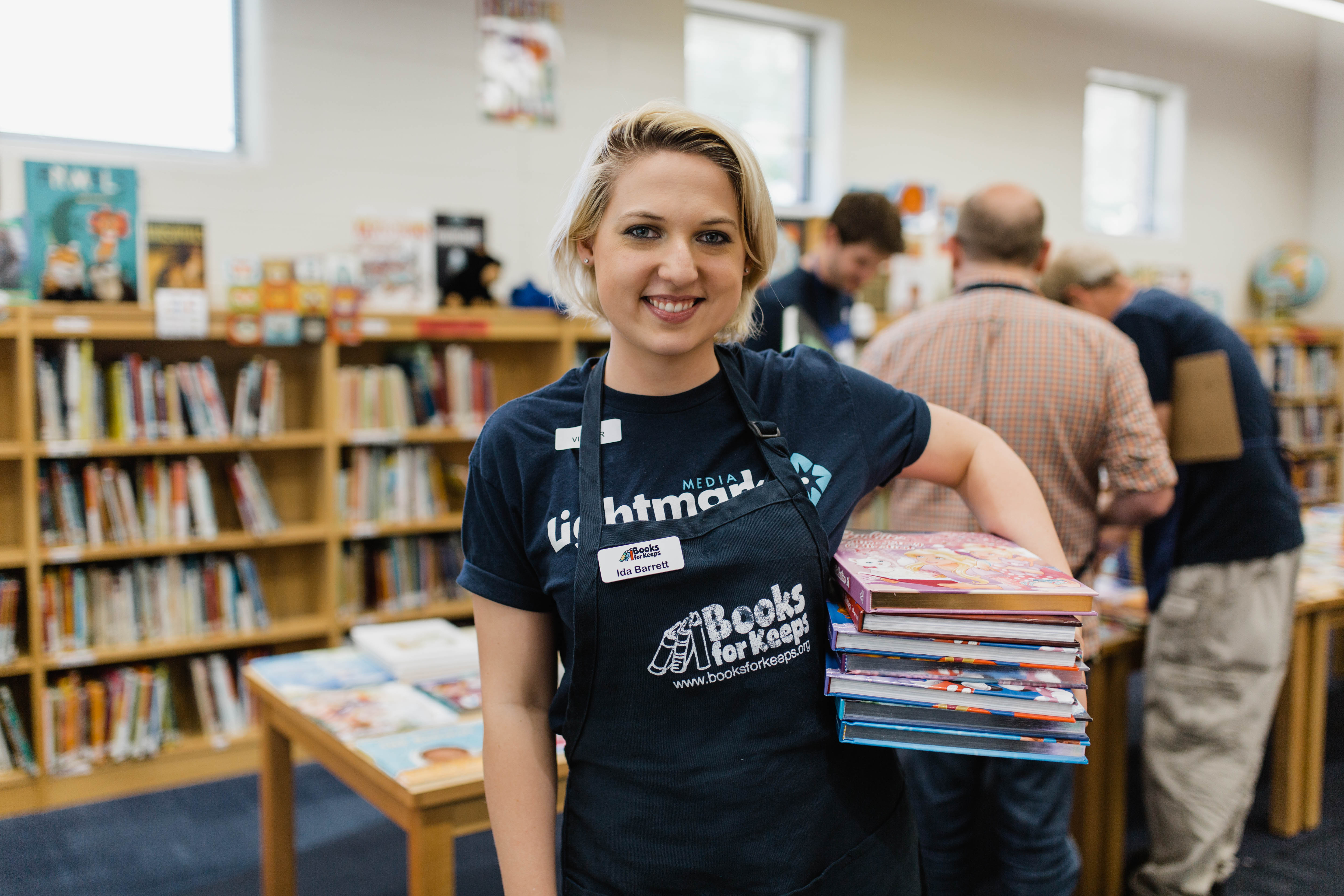 Lightmark Media Service Day with Books for Keeps